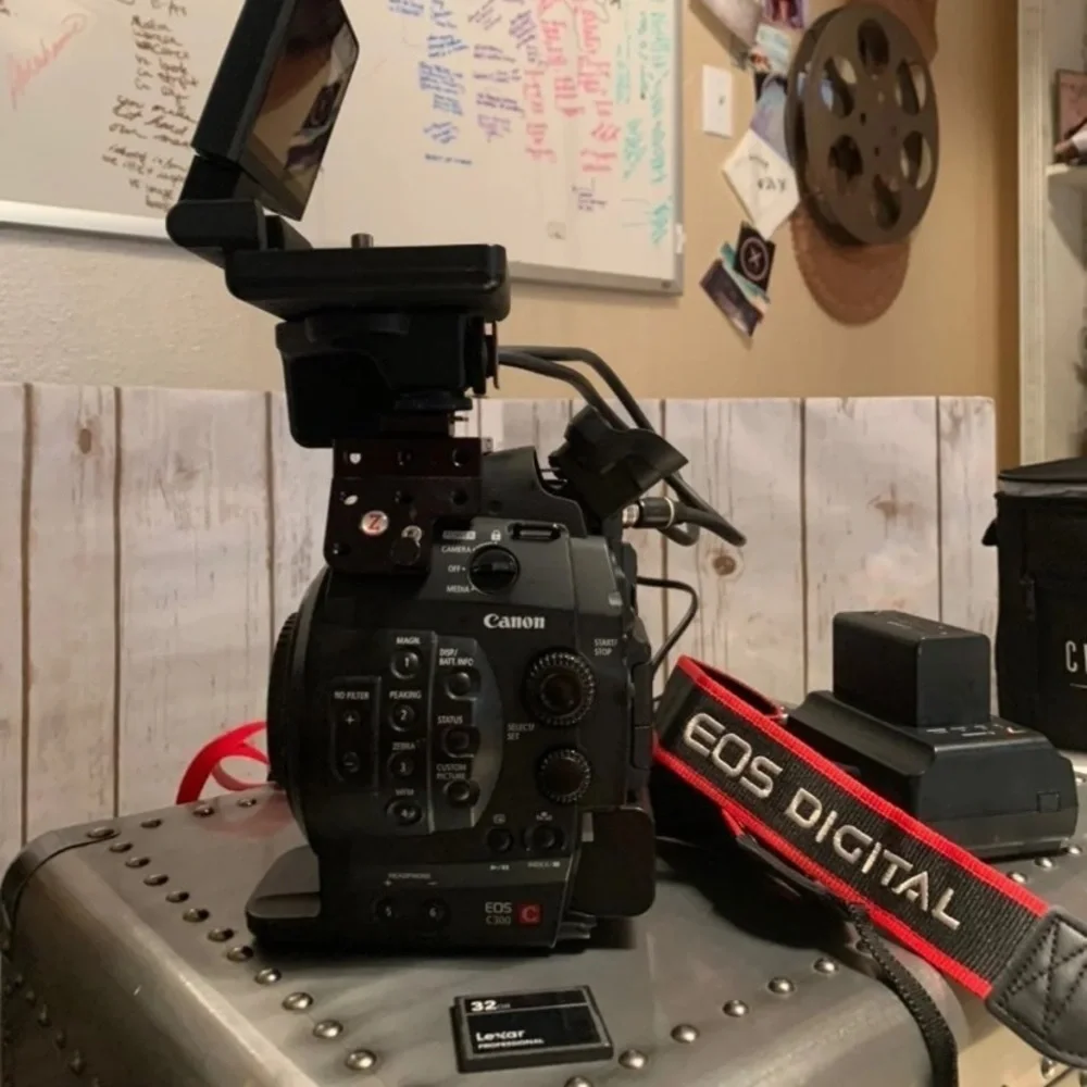 Canon Cinema EOS C300 Cinematic Camera KIT black beauty digital film workhorse